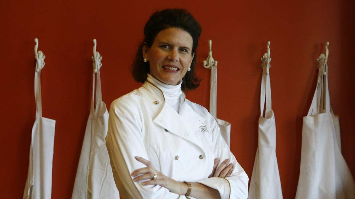 Harriet Dupree Bradley in October 2007, after she started Entree Vous, her meal prep company. Bradley died Oct. 31 in Lexington.