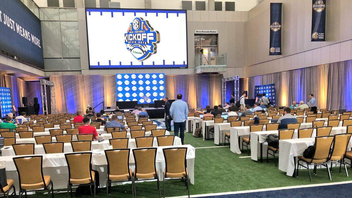 Southeastern Conference Media Days is being held this week at the College Football Hall of Fame in Atlanta. Kentucky’s head coach and players will be meeting with the media on Monday.