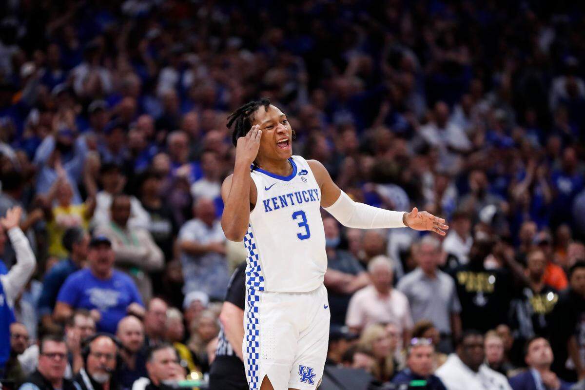 Kentucky freshman TyTy Washington said Thursday that he’s “one of the most true point guards” in the 2022 NBA Draft. “Even though this season I often played off the ball. Before this season, I was always the point guard.”