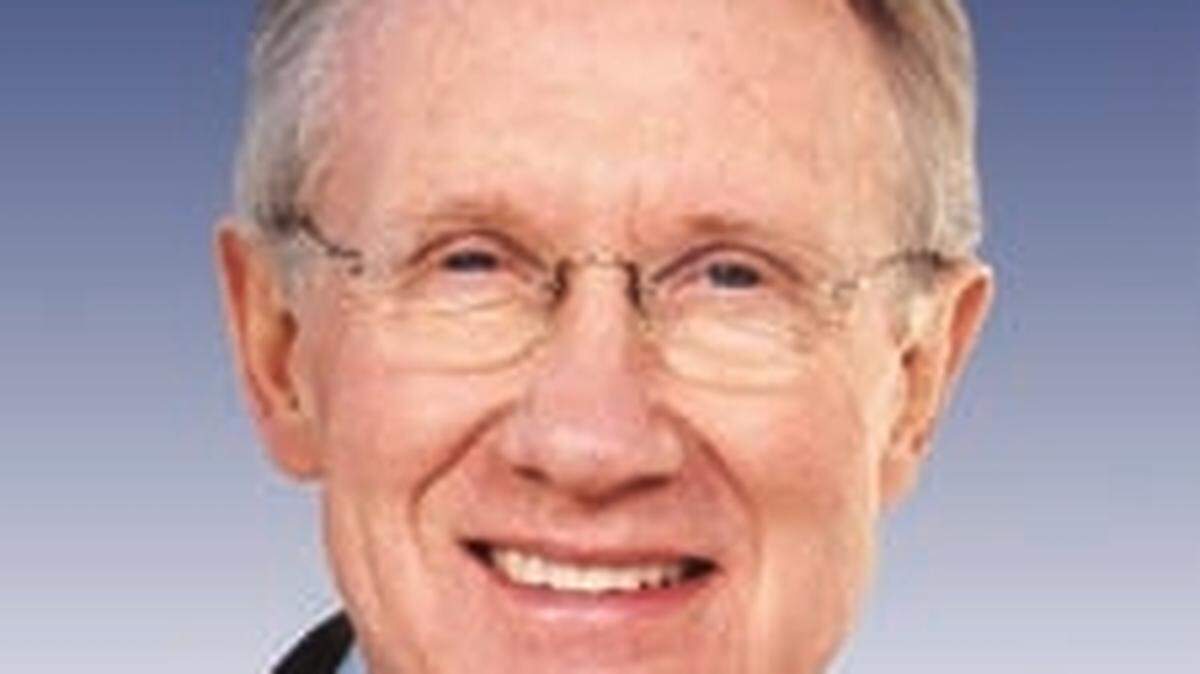 Senate Majority Leader Harry Reid.