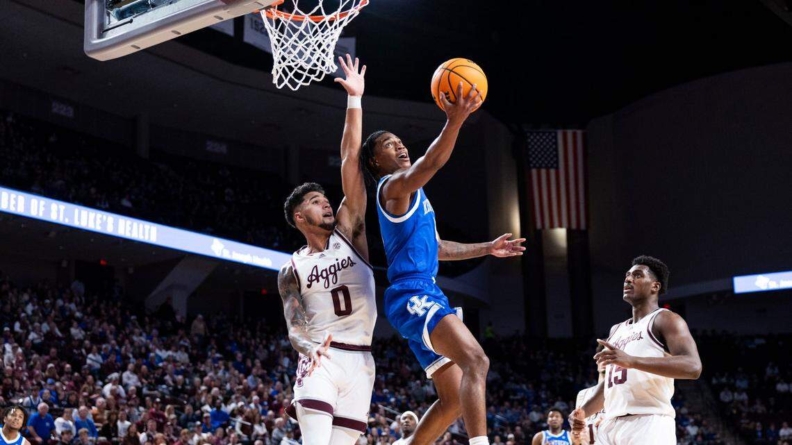 Box score from No. 6 Kentucky basketball’s 97-92 SEC overtime loss at Texas A&M