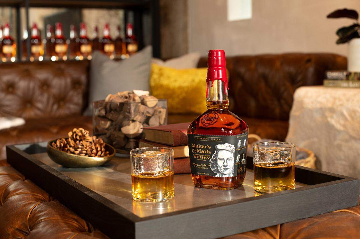 This special bottle from Maker’s Mark is the first to feature a woman on the label. Co-founder Margie Samuels is honored in the latest commemorative.