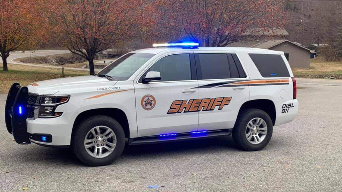 Leslie County Sheriff’s vehicle
