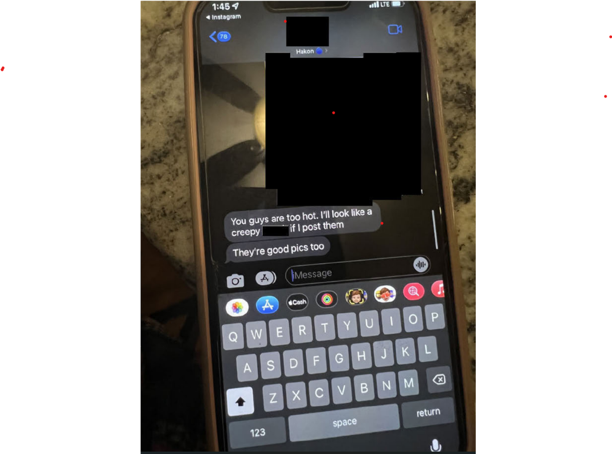 Many texts and direct messages between Coach Hakon DeVries and female student-athletes were included in UK’s investigative report into DeVries’ conduct.