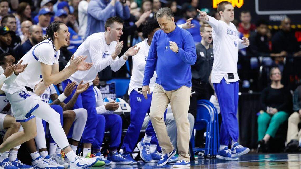Everything John Calipari said after Kentucky scored a long-awaited NCAA Tournament win