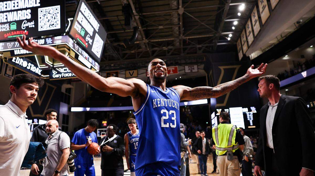 The Kentucky basketball fans at Vanderbilt are a different kind of Kentucky fans