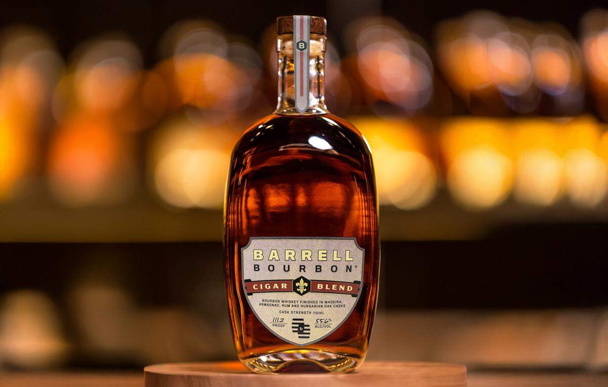 Barrell Craft Spirits is releasing Cigar Blend, a Bourbon that is a blend of 7.5- to 18-year-old whiskeys finished in Madeira, Armagnac, rum and Hungarian oak casks.