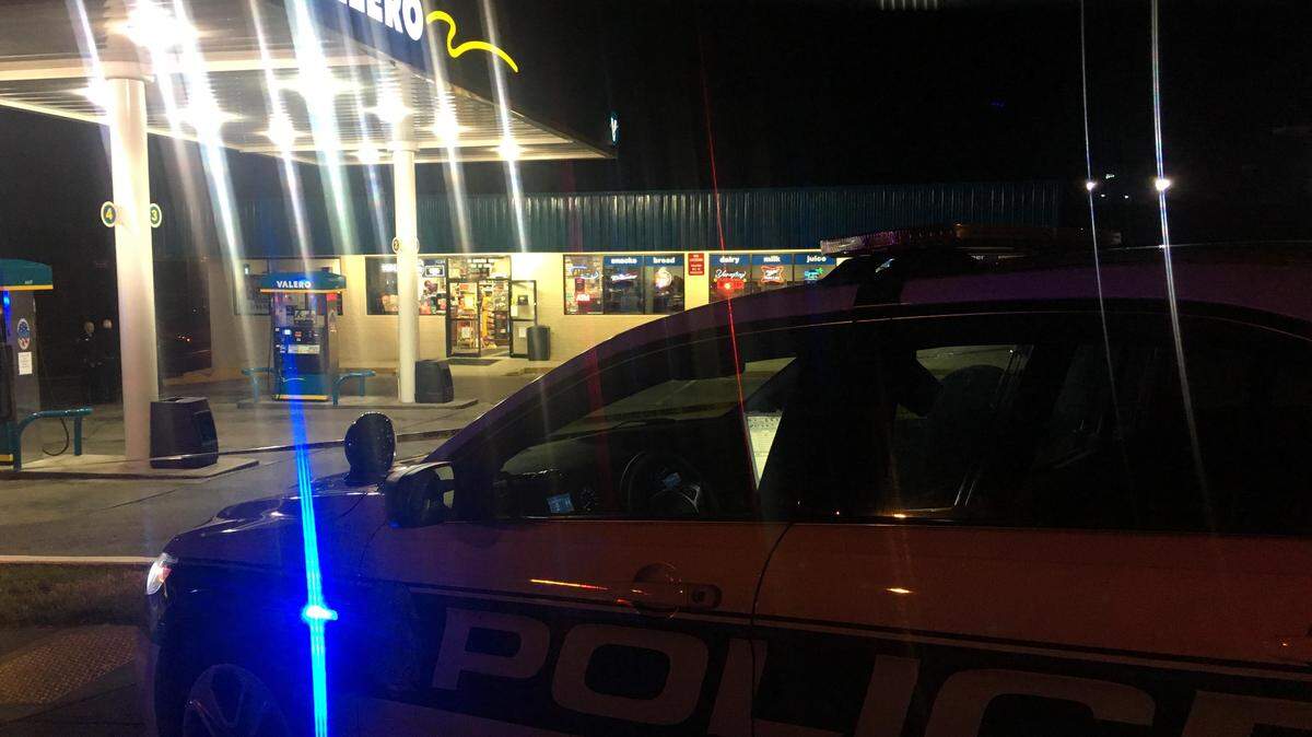 Lexington police are investigating a shooting that injured two people outside the Valero gas station on Centre Parkway Wednesday night.