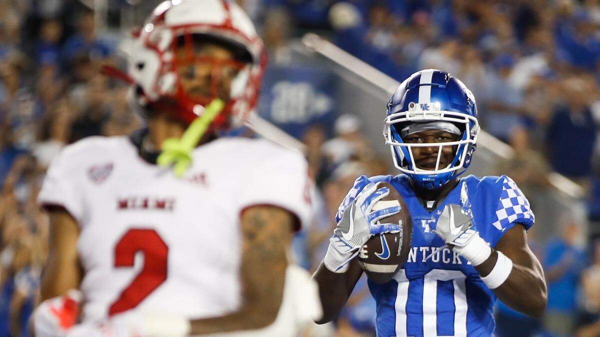 Newcomers lead Kentucky football to 37-13 win over Miami (Ohio) to open 2022 season