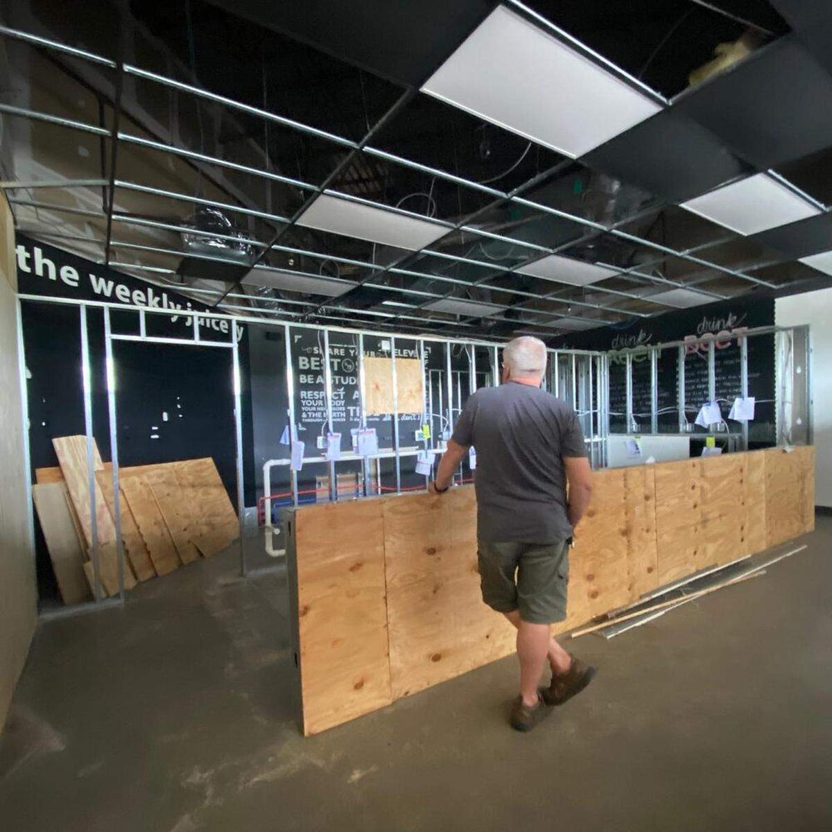 Construction has begun on the Palomar location for BoBi Cones, the new concept from Mike and Toa Green, owners of Crank & Boom Ice Cream.