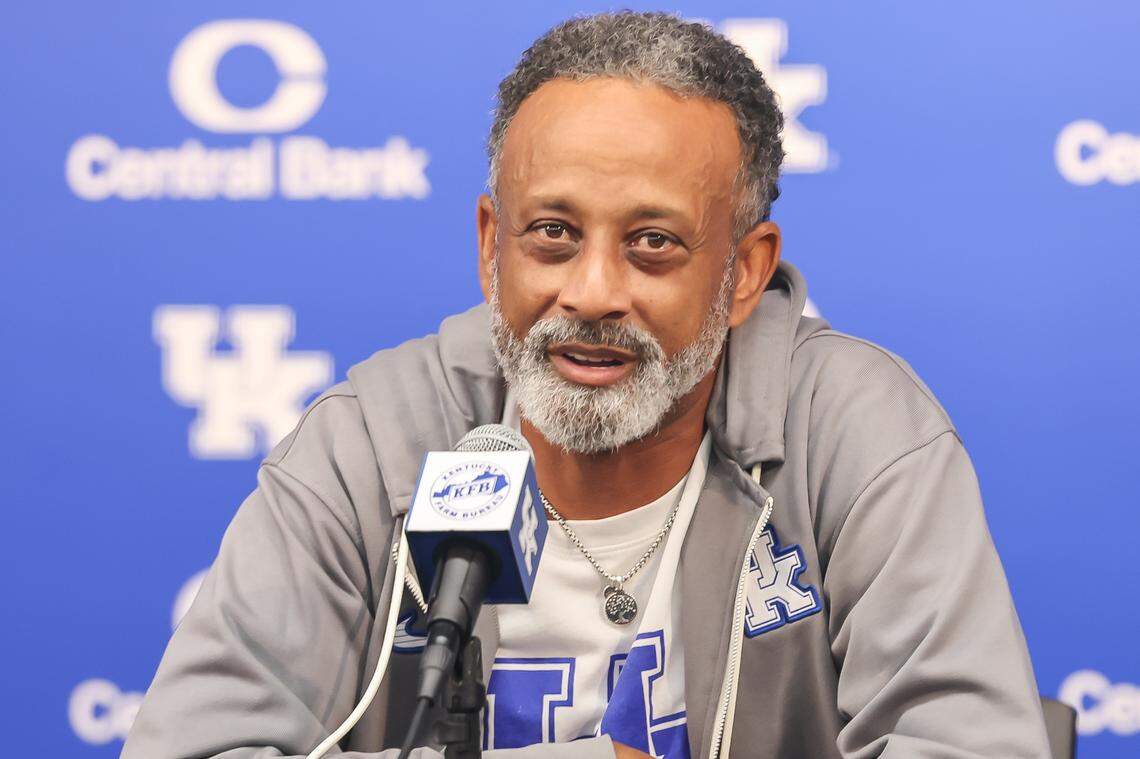 New UK women’s coach Kenny Brooks said Tuesday, “I’m proud of what we’ve been able to accomplish in six months.”