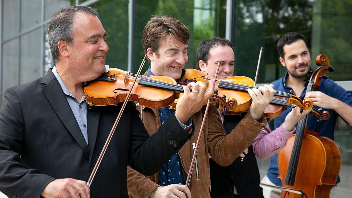 Turtle Island’s classical-meets-jazz string quartet coming to Singletary Center