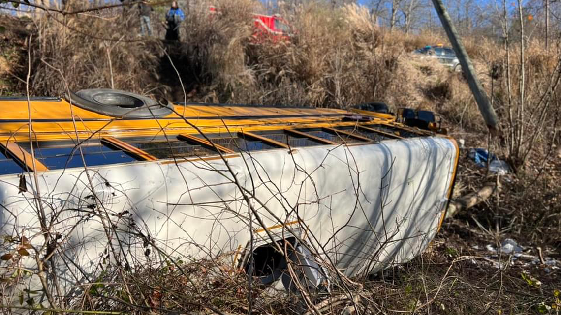 A school bus crash in Magoffin County left several people injured, including multiple students.