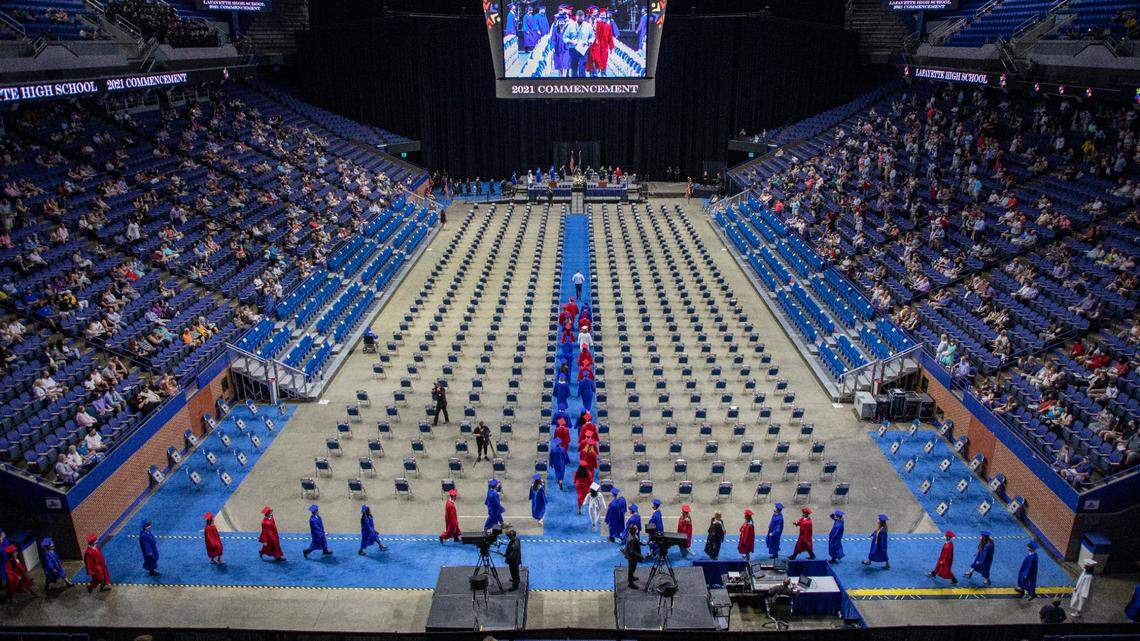 Here are graduation dates for FCPS. No firm date set for last day of school