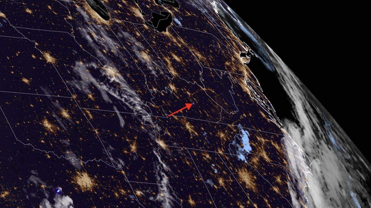 A fireball flew at speeds as high as 51,000 miles per hour over Kentucky on Aug. 22, NASA said.