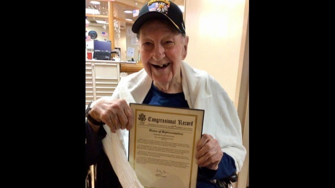 Bryan Station High School graduate and WWII veteran celebrates 108th birthday