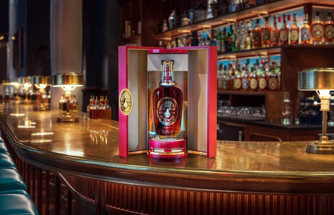 The 2022 version of Michter’s Celebration is a blend of three Kentucky straight bourbons and four ryes. It will cost you $6,000 a bottle.