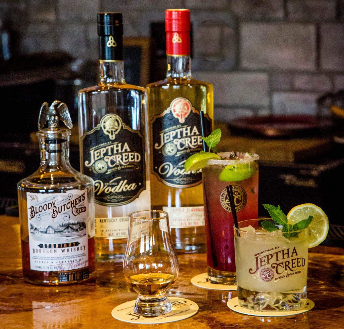 Jeptha Creed Distillery offers visitors the chance to take a holiday cocktail class.