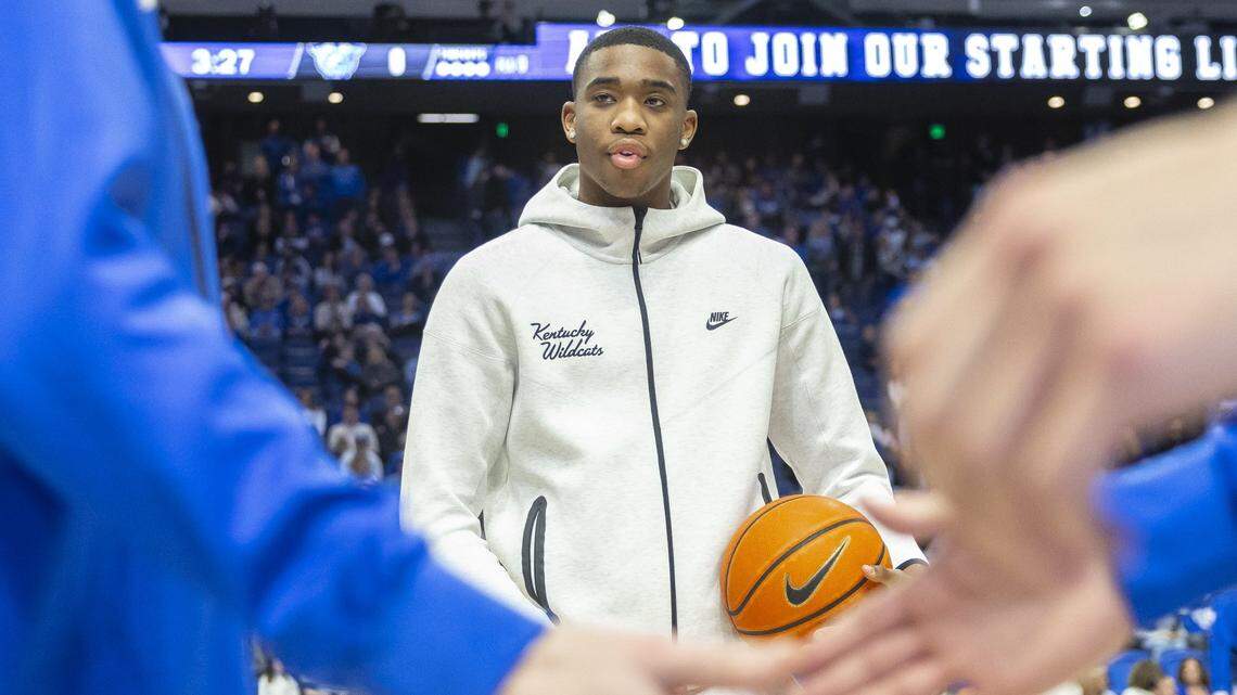 Brandon Garrison out for Kentucky's game vs. Georgia State | Lexington  Herald Leader