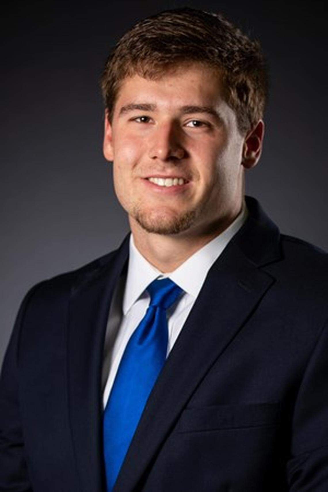 “He’s not just a guy that’s out there going through the motions in practice,” Jon Sumrall said of UK linebacker Cody Goatley (pictured). “He’s actually a guy that has changed his body, and he’s grown and developed his technique. He’s got, I think, a real chance as time goes on to affect this football team more than just getting better in practice, but by getting on the game field.”