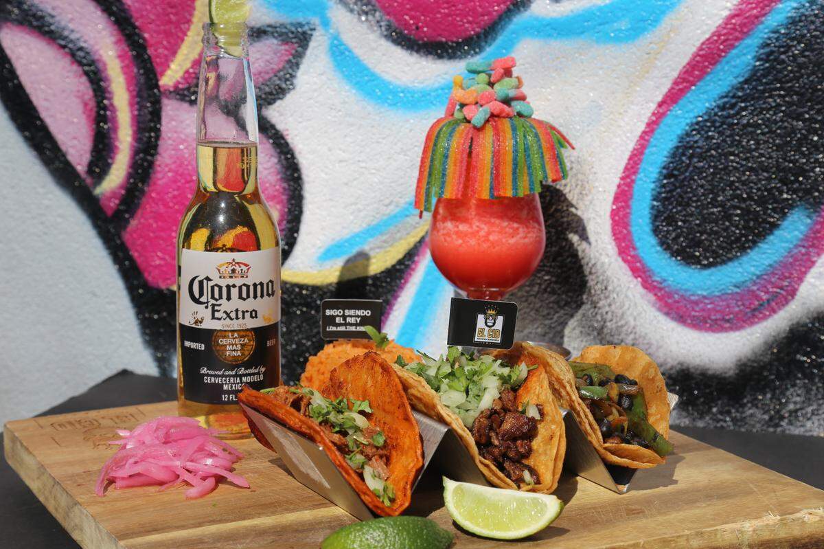 El Cid will have a taco and a side for $6 at both locations for Crave Taco Week. Options include Barbacoa Street Taco, Grilled Steak Street Taco and Black Beans Fajita Taco.