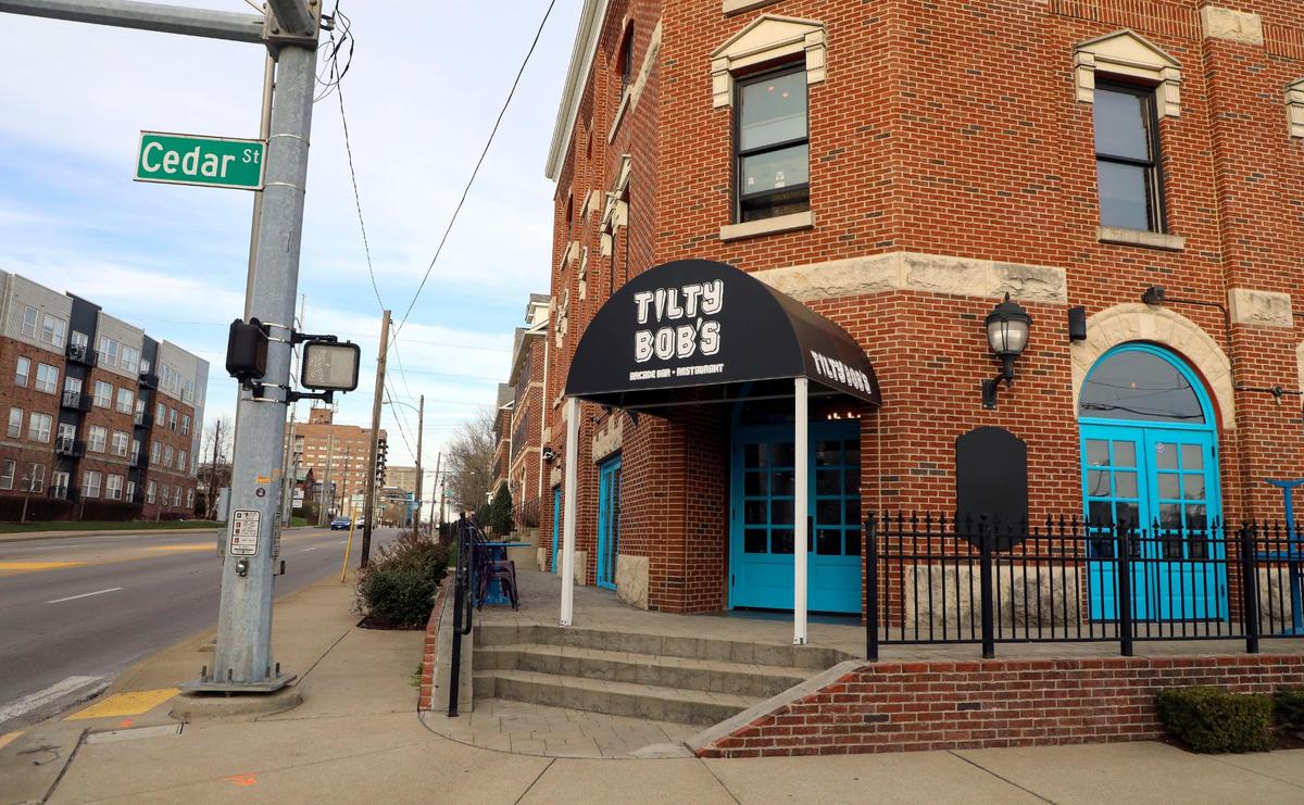 The building at the corner of Cedar Street and South Broadway in Lexington has been several restaurants over the years. Tilty Bob’s vintage arcade bar and restaurant announced it is closing. Previously it was Napa Prime and JDI Grille.