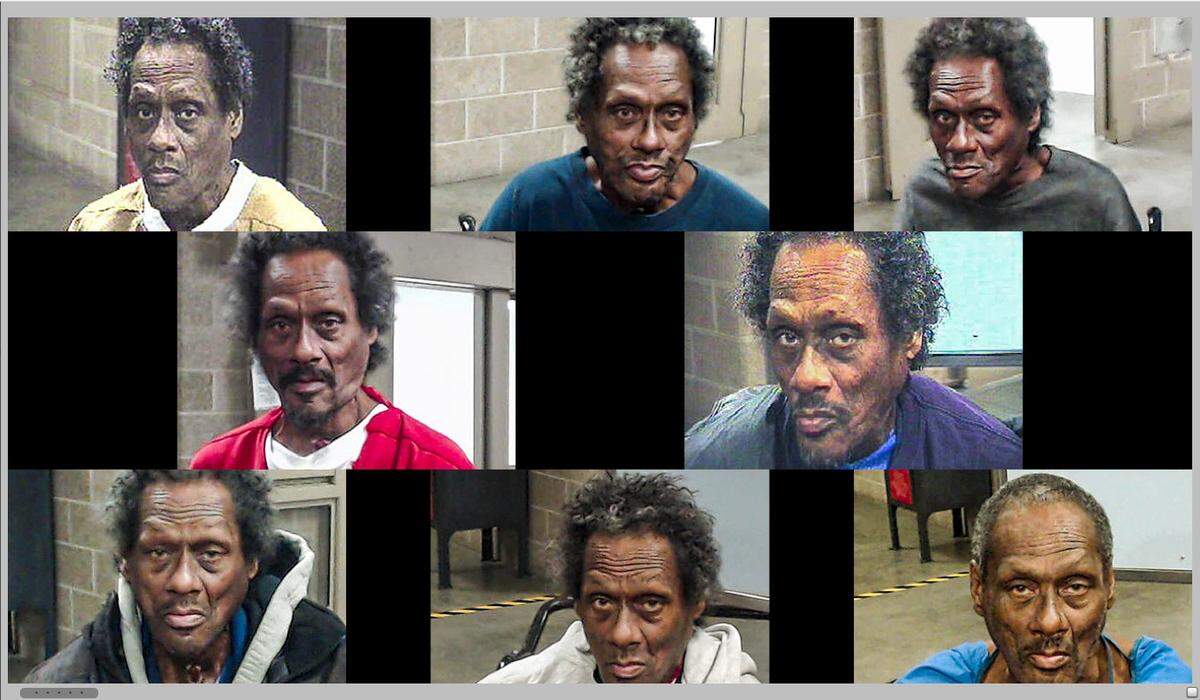 James Edmonds, a severely mentally ill homeless man, has spent more than five years cumulatively in the Fayette County Detention Center since 2004 on 169 separate charges.