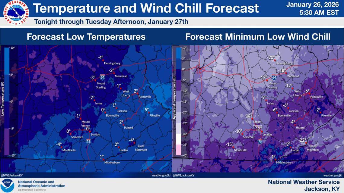 Extreme cold temperatures, and snow and ice accumulations, led to multiple deaths in Eastern Kentucky as Winter Storm Fern impacted the area.