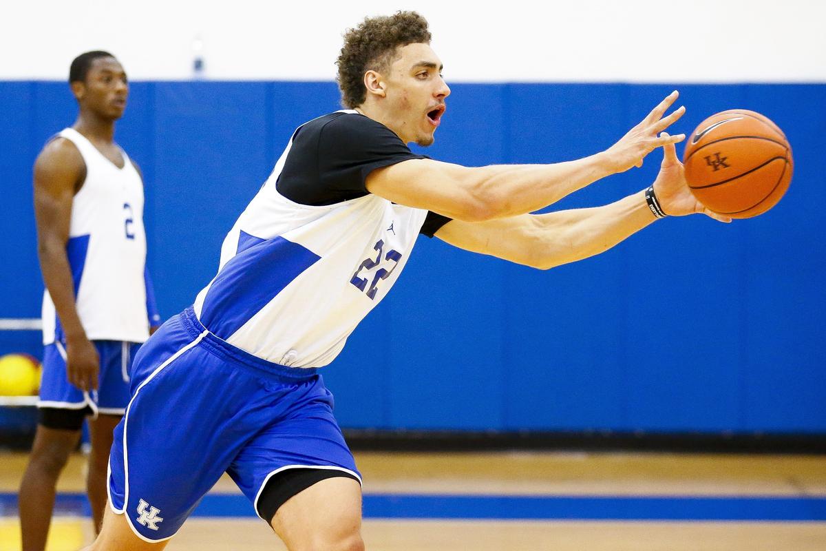 The first chance Kentucky will have to integrate standout forward Reid Travis, a graduate transfer from Stanford, into the Wildcats system comes this week with four exhibition games in Nassaua, Bahamas.