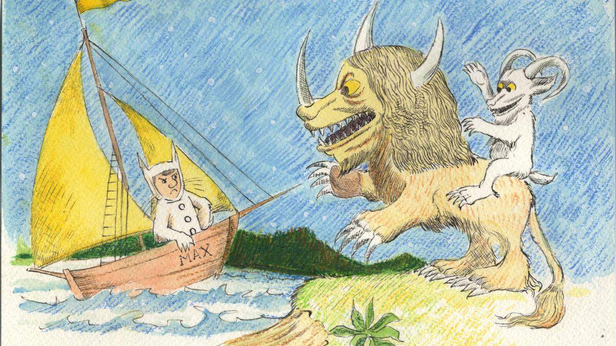 A Maurice Sendak art exhibit will be on display at the public library through Jan. 27. Family-friendly events are planned throughout the exhibit’s showing.