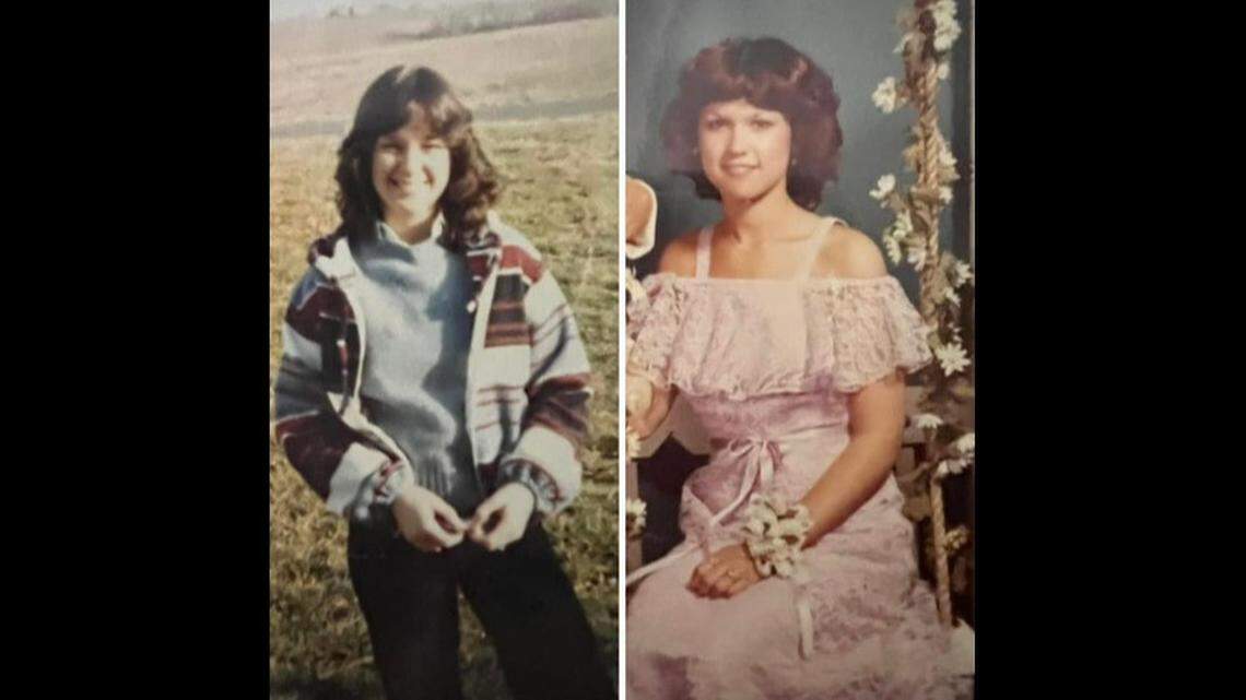 Teri Carter at 16 years old