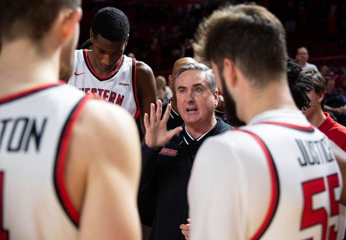 Western Kentucky Coach Rick Stansbury missed several games this season because of health concerns but is back to try to lead the Hilltoppers to a postseason run.