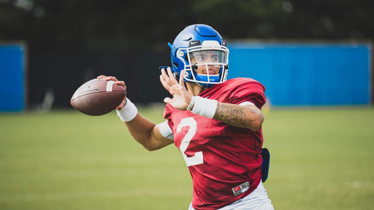 Transfer quarterback Joey Gatewood makes Kentucky debut against Mississippi State