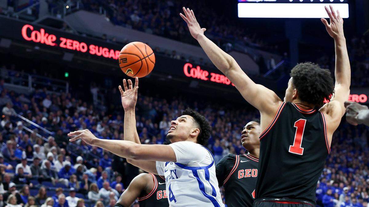 Box score from No. 8 Kentucky basketball’s 105-96 SEC win over Georgia