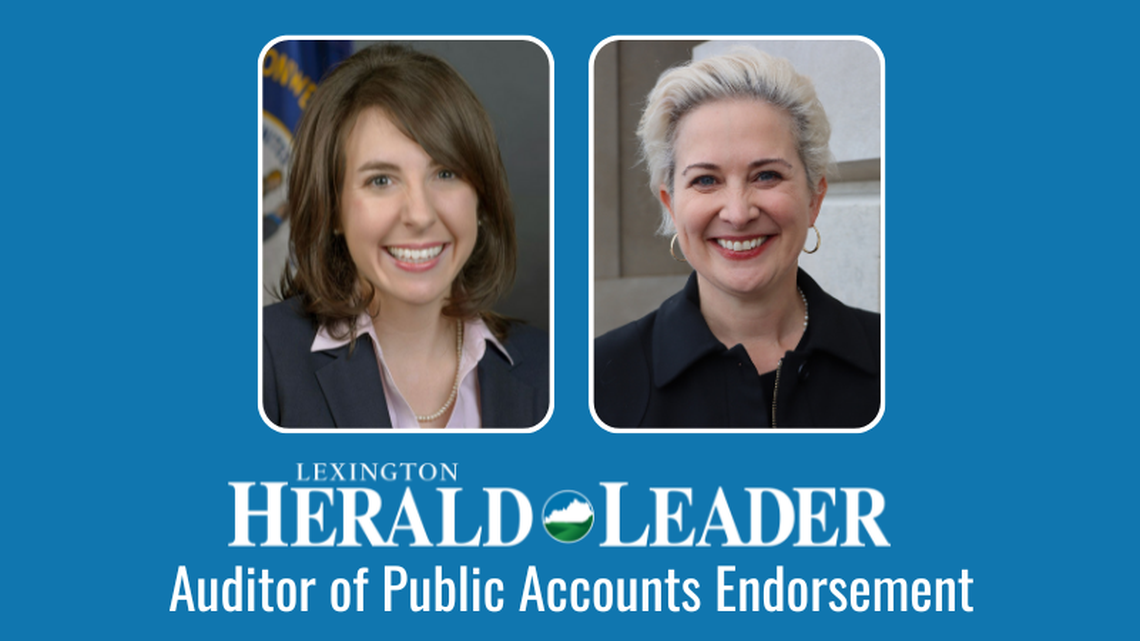 The Herald-Leader endorses Republican Allison Ball (left) as the auditor of public accounts. She’s running against Democrat Kim Reeder in the Nov. 7, 2023, general election.
