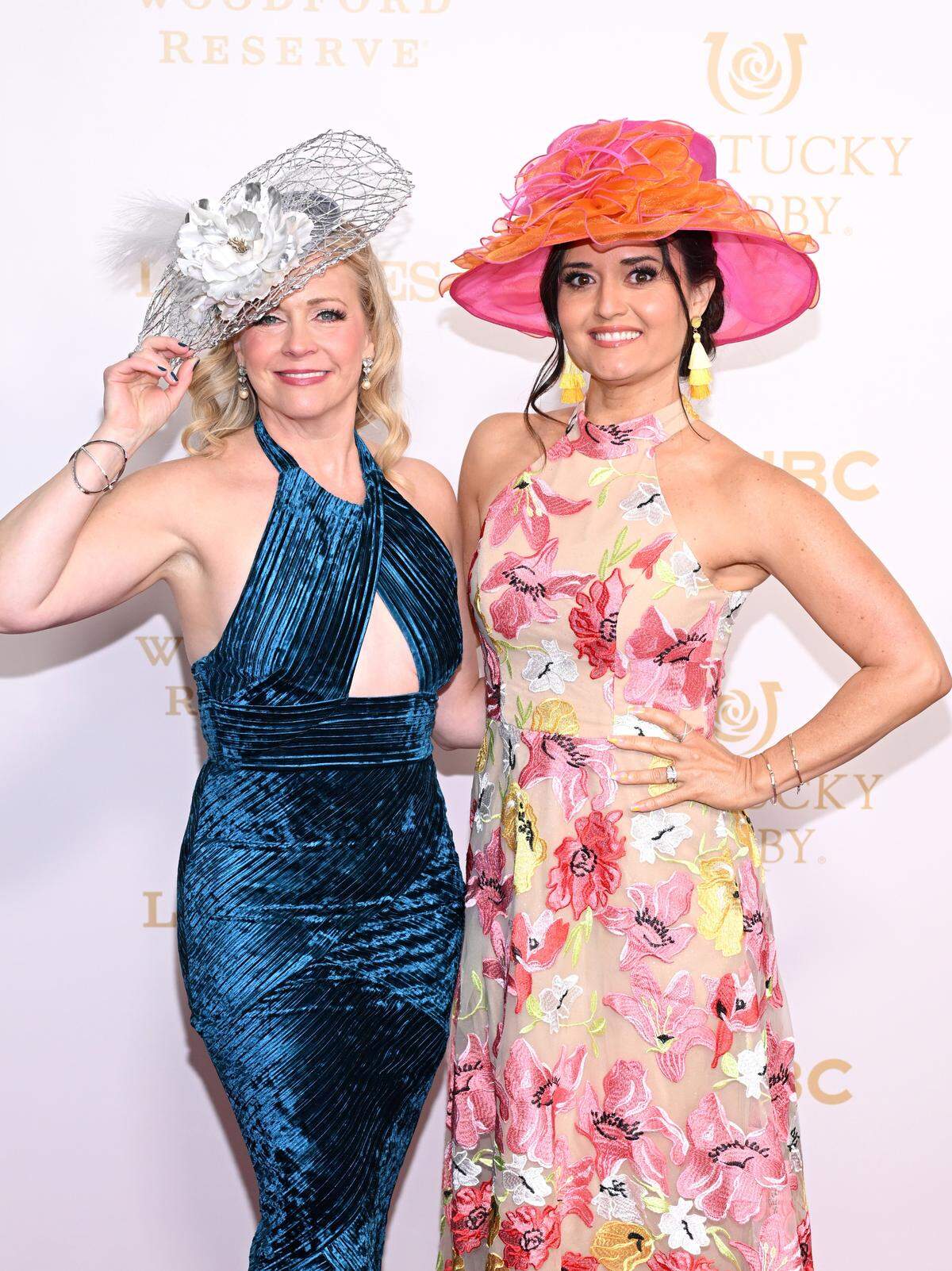 LOUISVILLE, KENTUCKY - MAY 02: (L-R) Melissa Joan Hart and Danica McKellar attend the Kentucky Derby 152 at Churchill Downs on May 02, 2026 in Louisville, Kentucky. (Photo by Daniel Boczarski/Getty Images for Churchill Downs)