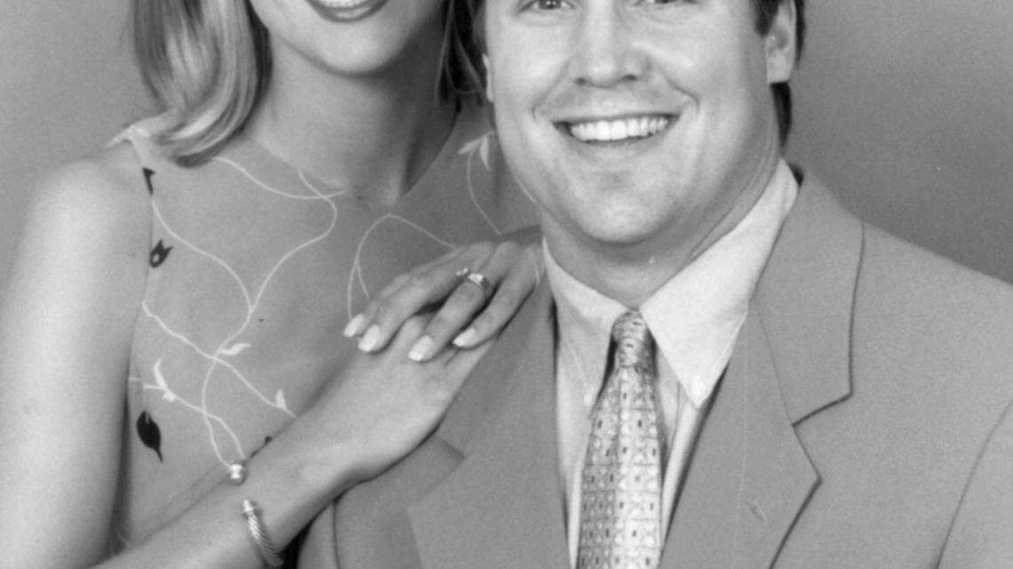 Will Muschamp, with his wife, Carol, when he was an assistant coach for Eastern Kentucky in 1999 under then-Colonels head coach Roy Kidd.