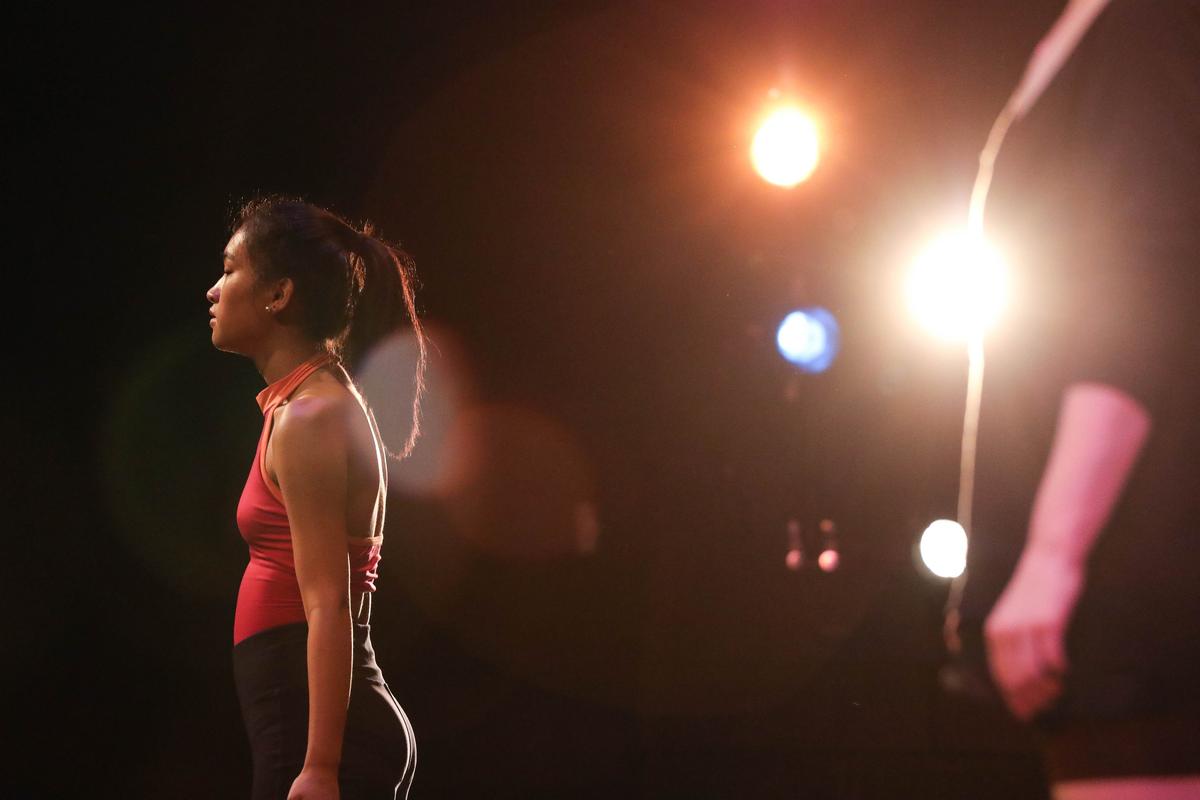 Lindsey Long prepares for the Allegro Dance Project’s upcoming show, “Come Fourth.”