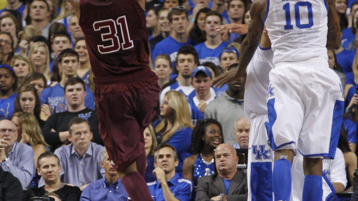 Texas A&M Aggies guard Elston Turner (31) put in  two of his 40 points as Kentucky played Texas A&M on Saturday January 12, 2013 in Lexington, KY. Photo by Mark Cornelison | Staff 