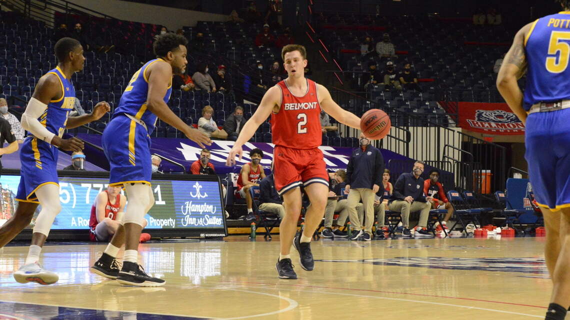Freshman star’s double-double not enough as Morehead State men fall at Belmont
