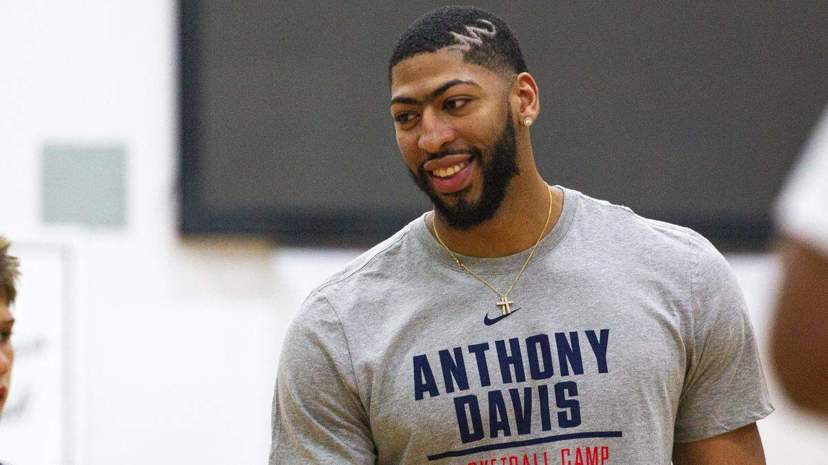 Anthony Davis hosted a youth basketball camp at Lexington Christian Academy this summer. The former University of Kentucky star is preparing to start his seventh NBA season with the New Orleans Pelicans.