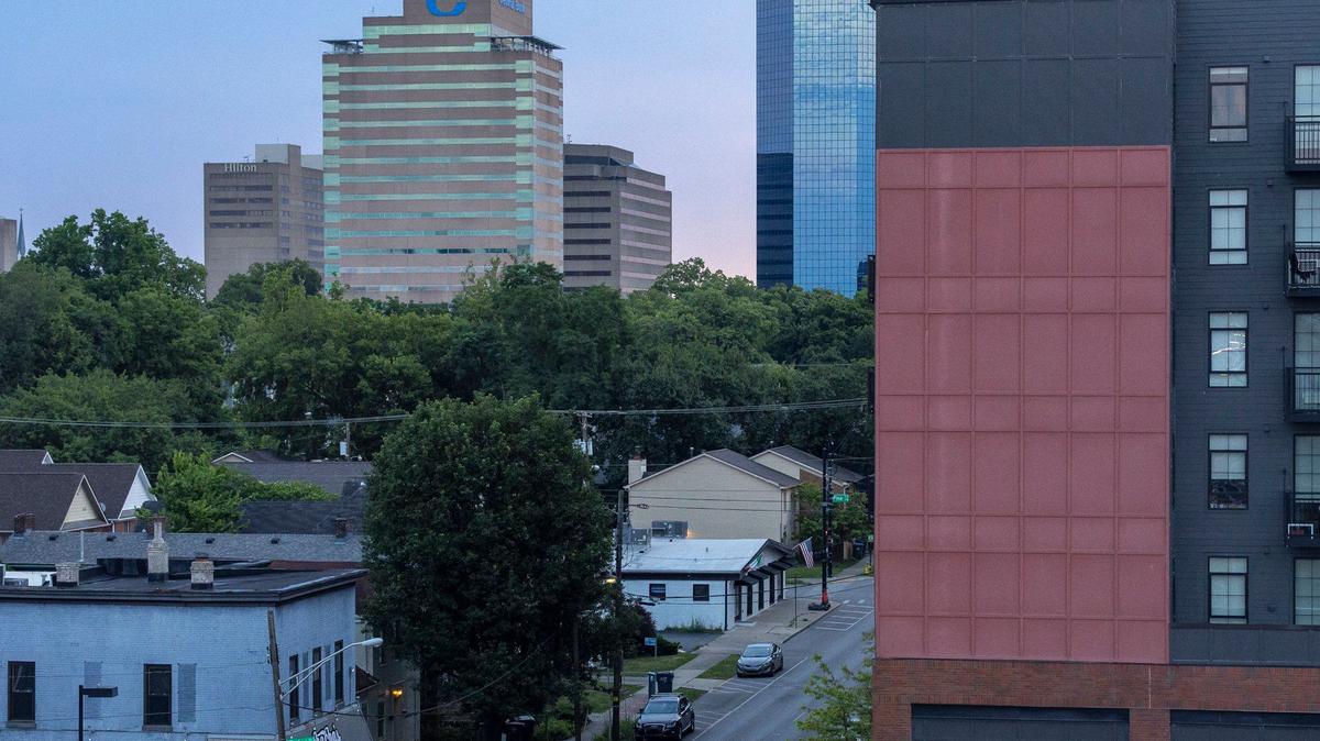 The South Hill neighborhood in Lexington, Ky., is photographed Wednesday, July 26, 2024.