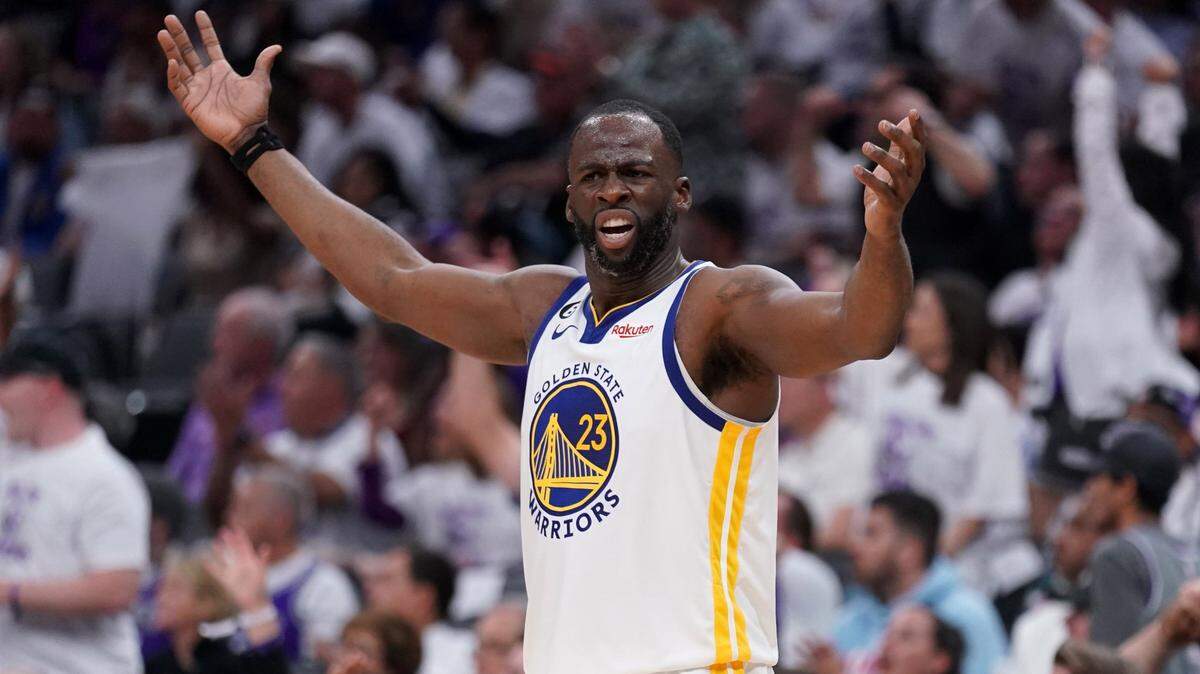 Draymond Green will miss Game 3 of Golden State’s best-of-seven playoff series against Sacramento because of a one-game suspension administered by the NBA for his stomping on the chest of the Kings’ Domantas Sabonis on Monday night. The defending league champion Warriors trail 2-0 in the series.