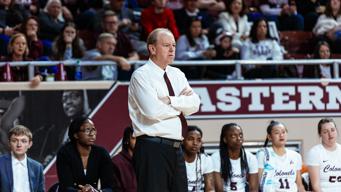 Eastern Kentucky women’s basketball coach Greg Todd was previously the head coach at Morehead State, Transylvania University, Lexington Catholic High School and Berea Community High School.
