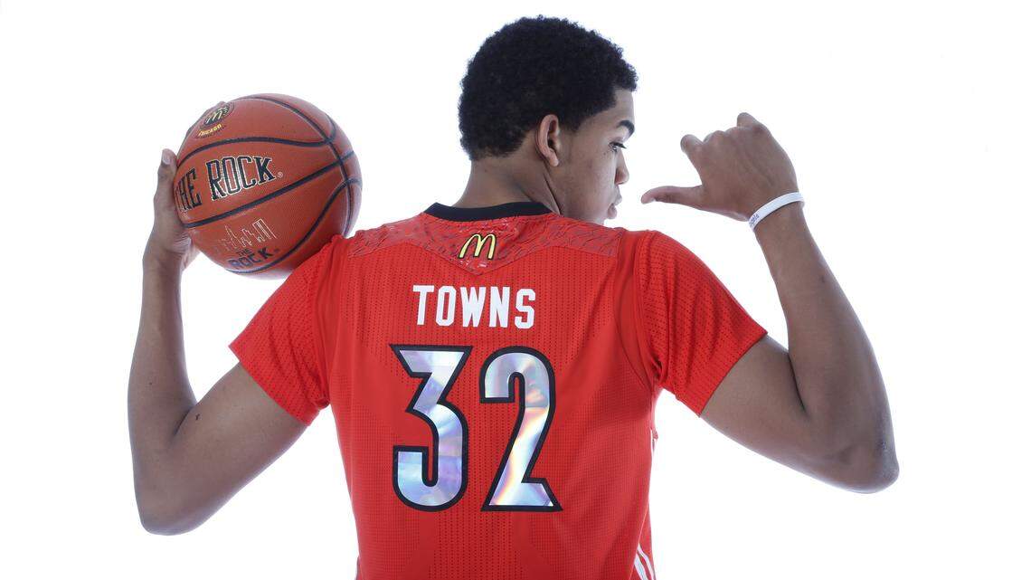 McDonald's All-American center Karl-Anthony Towns.