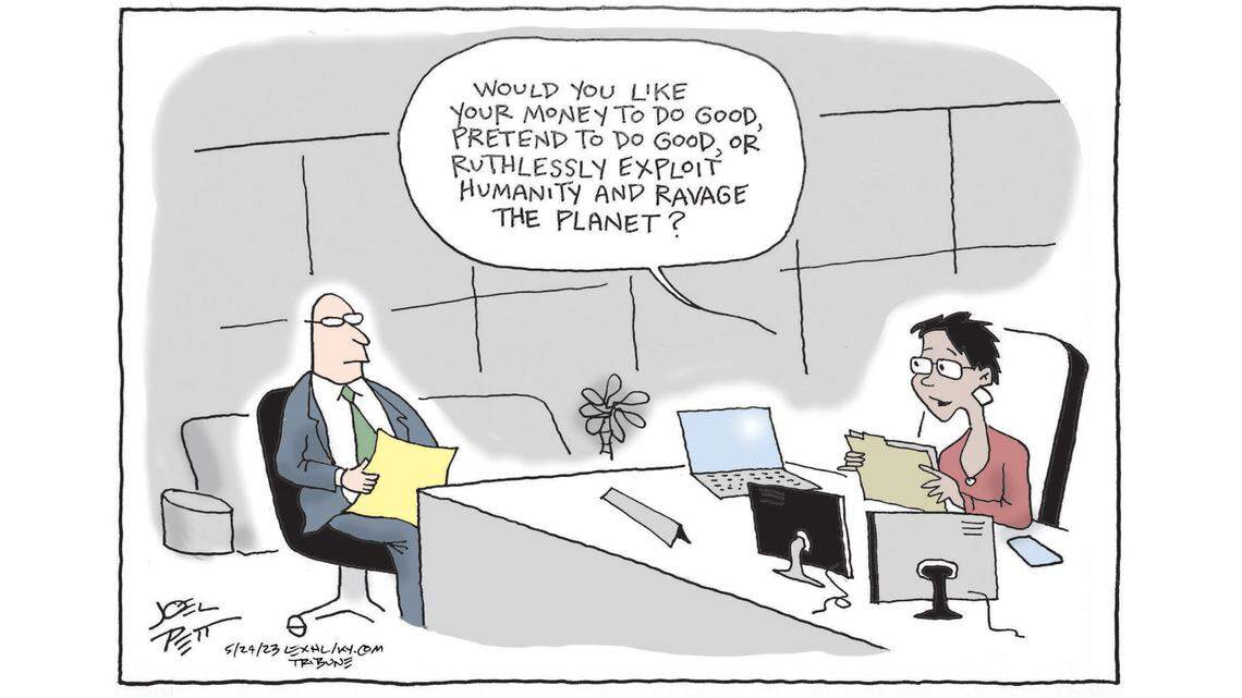 Joel Pett: Financial planning