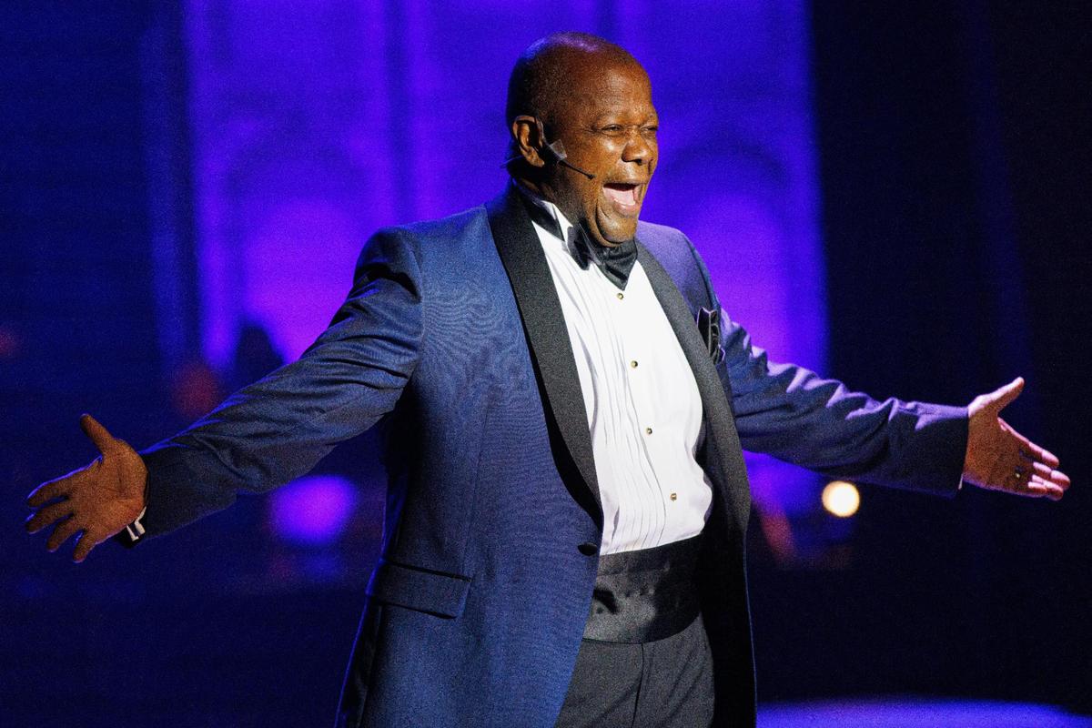 Dr. Everett McCorvey, who originated UK’s “Grand Night for Singing,” also performs in the show.