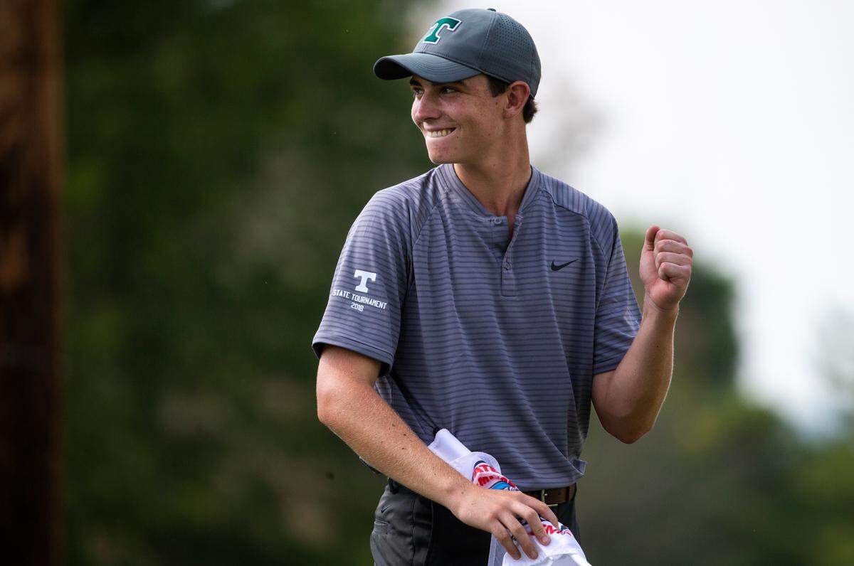 Trinity’s John Marshall Butler won the individual title at the boys’ state golf championships at Bowling Green Country Club on Saturday.