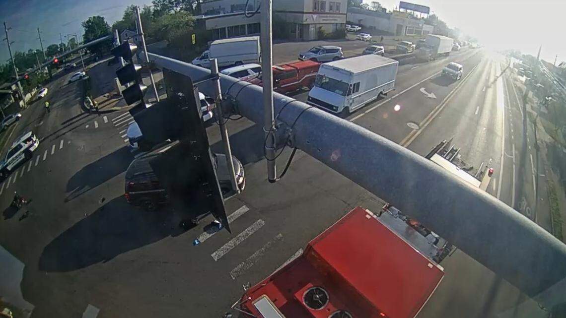 Motorcyclist dies from injuries sustained in collision with van in Lexington