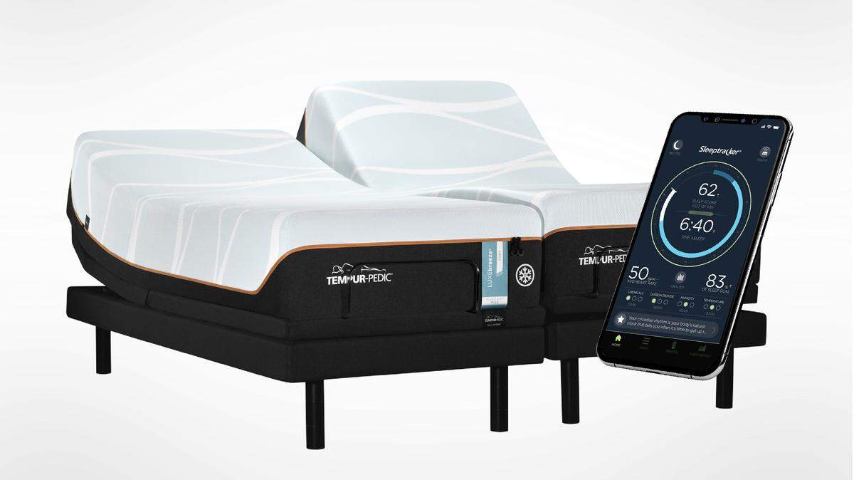 Take your sleep to the next level. The the newly unveiled TEMPUR-Ergo® Smart Bases now with Sleeptracker® technology silently sense and respond to you and your partner throughout the night — automatically.*